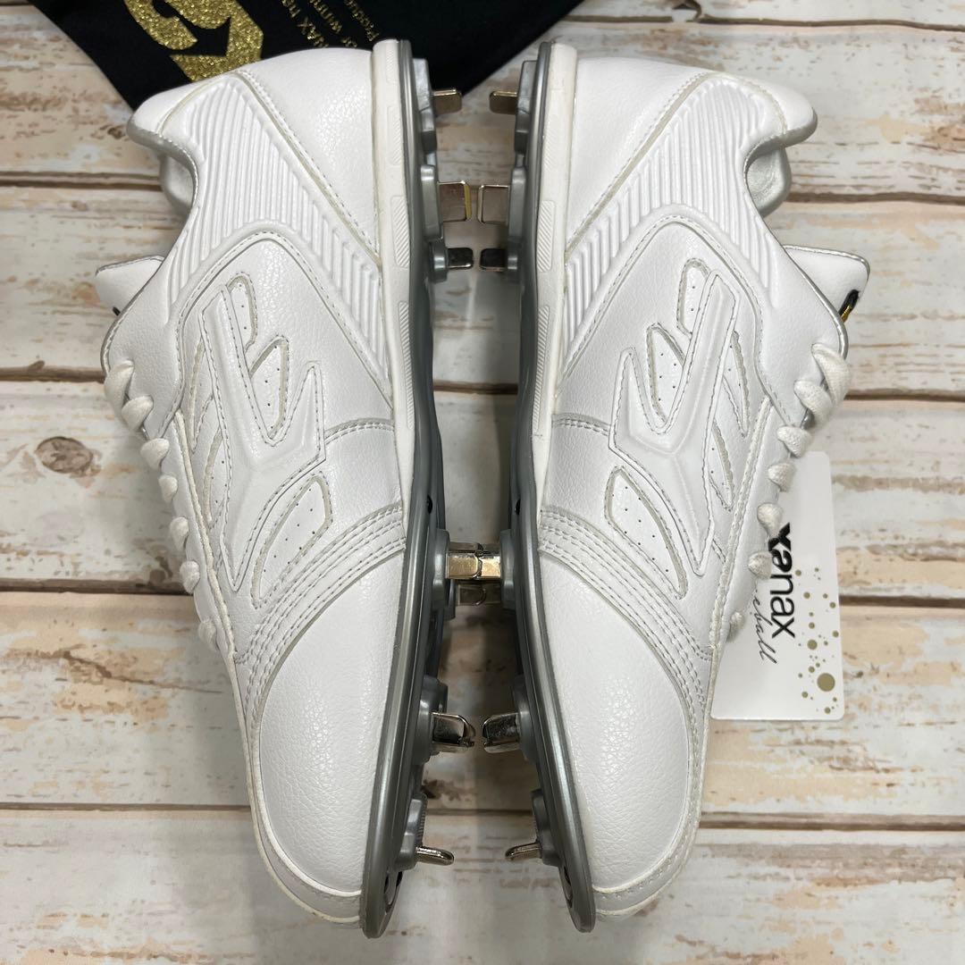 Xanax 紐式樹脂底スパイク　白　27.0㎝　新品