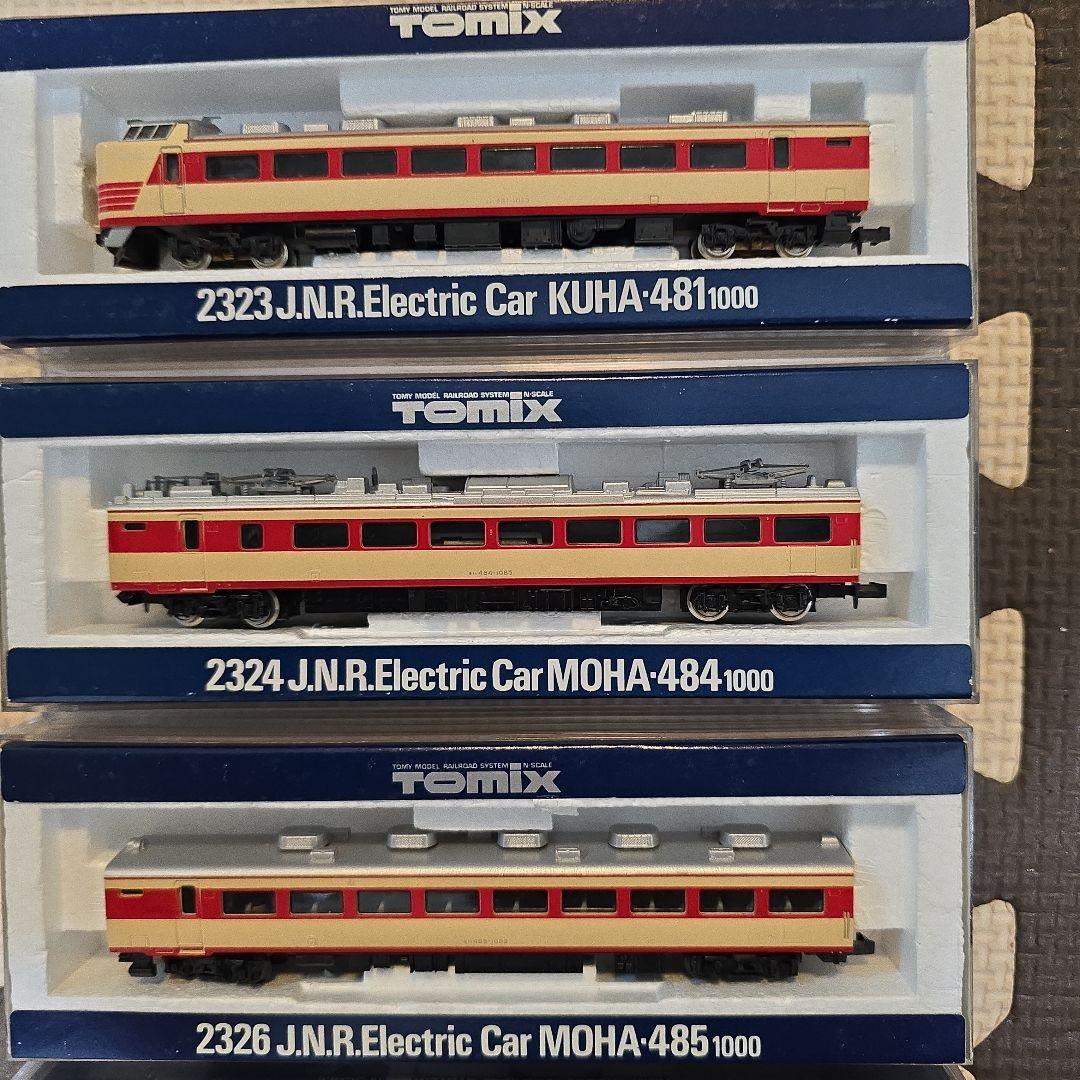 TOMIX Nゲージ 国鉄 485形 6両セット 動力車付き L特急 JR