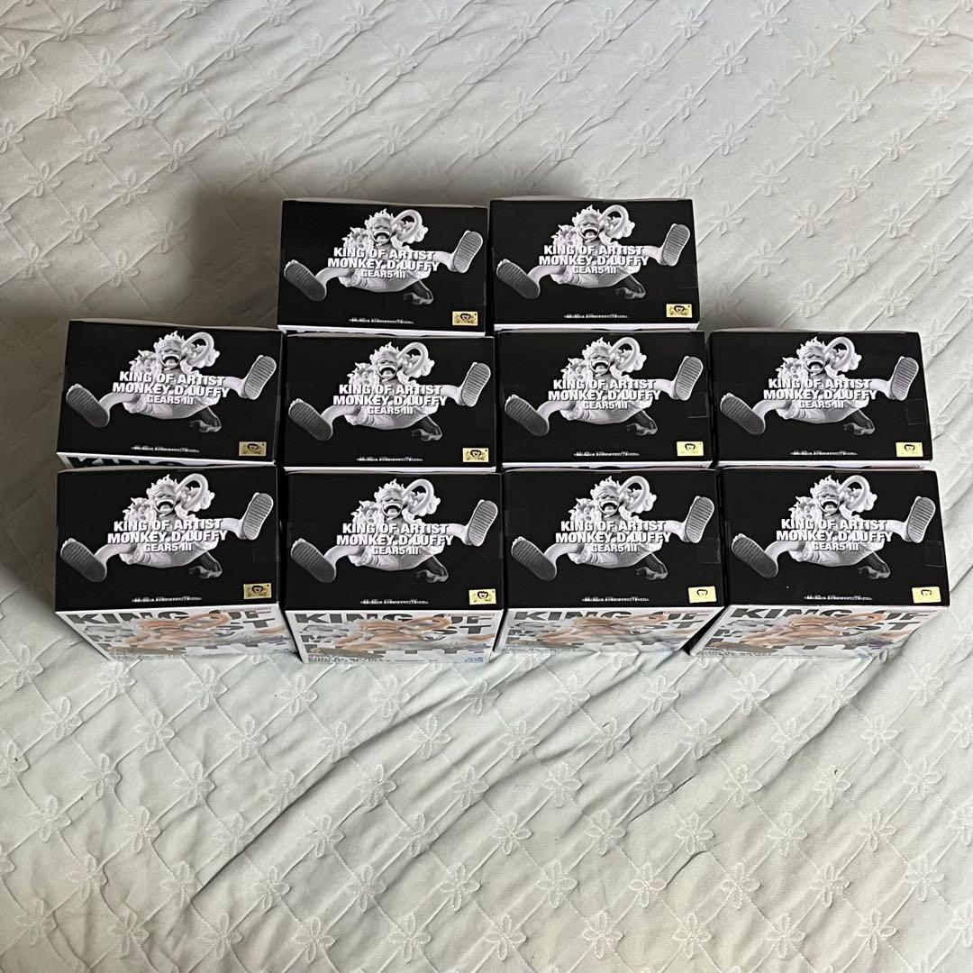 ワンピース　king of artist ルフィ　ギア5 iii 10つセット