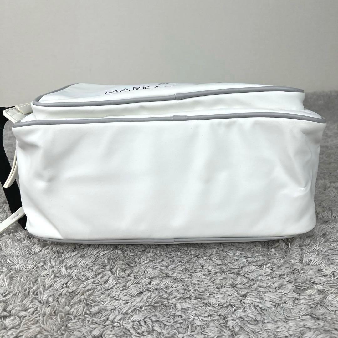 MARK&LONA マーク&ロナ ターポリン ポーチ バック　アイボリー