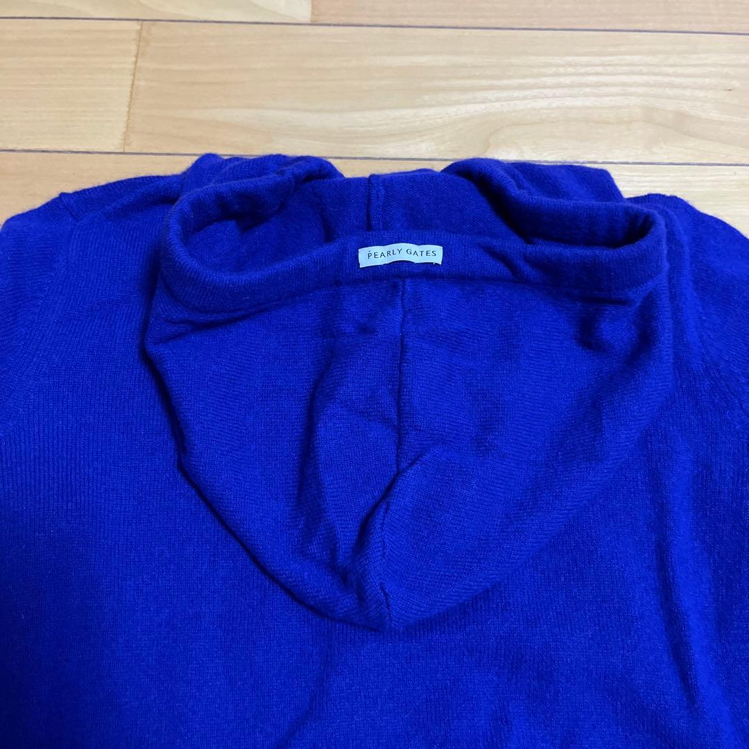 パーリーゲイツ ニットパーカー カシミヤ　新品未使用