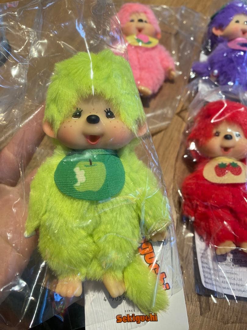 モンチッチ FRUITS COLORS KEYCHAIN レア　海外限定　セット