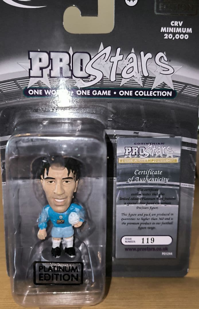 プロスターズ　シリーズ35　プラチナム　キャリック おまけプラチナム ブッフォン