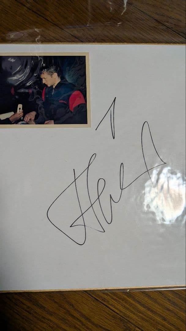 バレンシア　サイン色紙セット　2004年ジャパンツアー　アイマール　カニサレス他