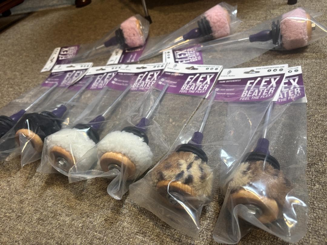 Fluffy Burger しなるビーター [ウッドもふ黒] 直輸入1本