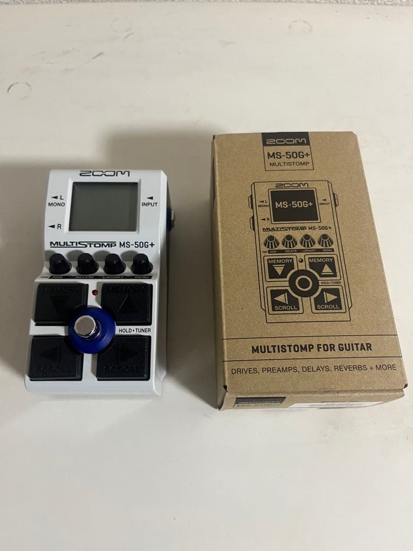 ZOOM MS-50G+ マルチエフェクター　ほとんど新品に近い！最終価格