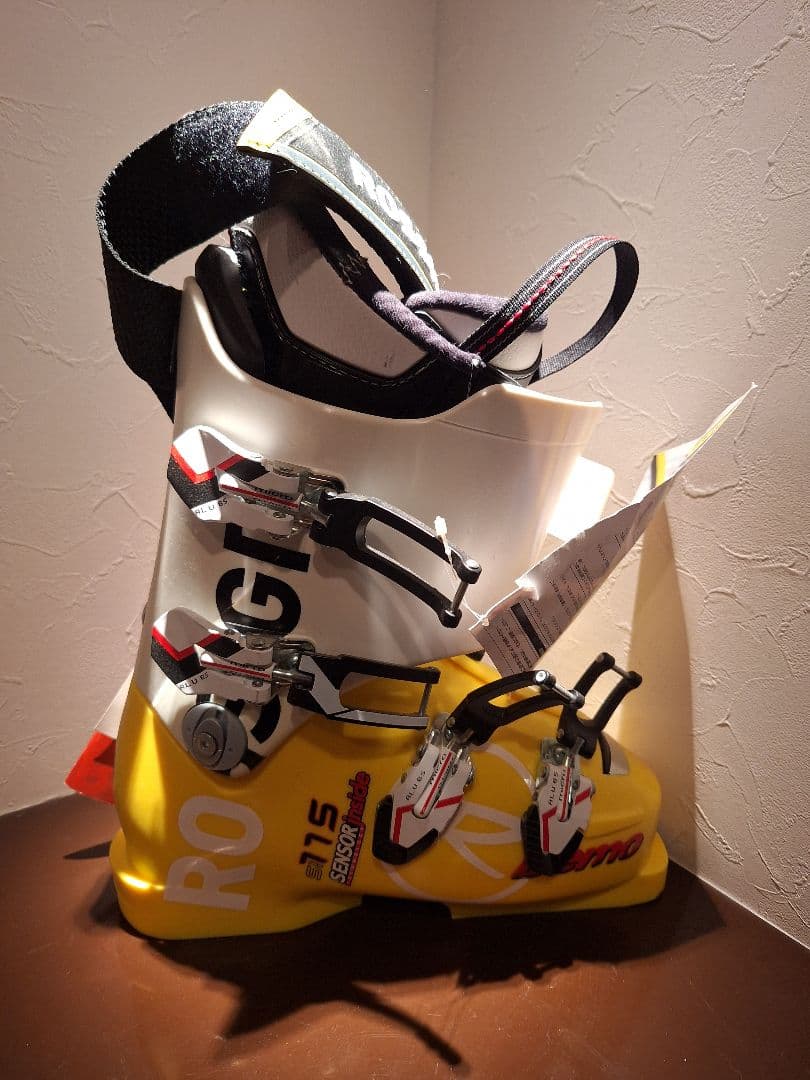 ROSSIGNOL スキーブーツ イエロー/ホワイト