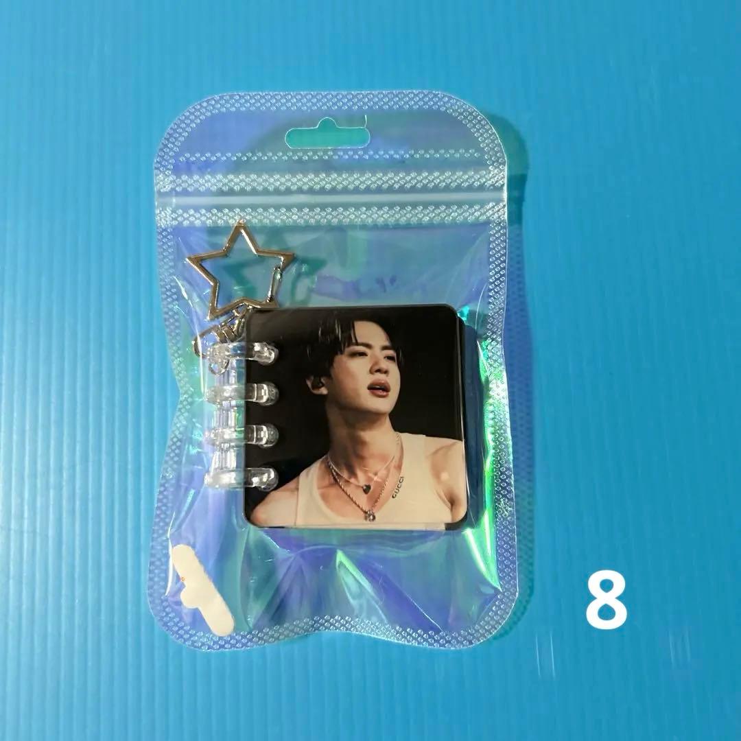 BTS JIN アクリルフォトアルバムキーホルダー2点