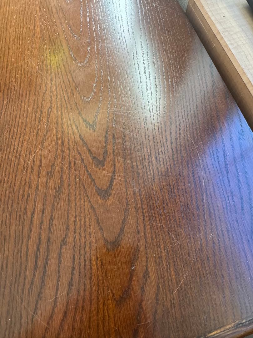 木製民芸箪笥 6引き出し ダークブラウン