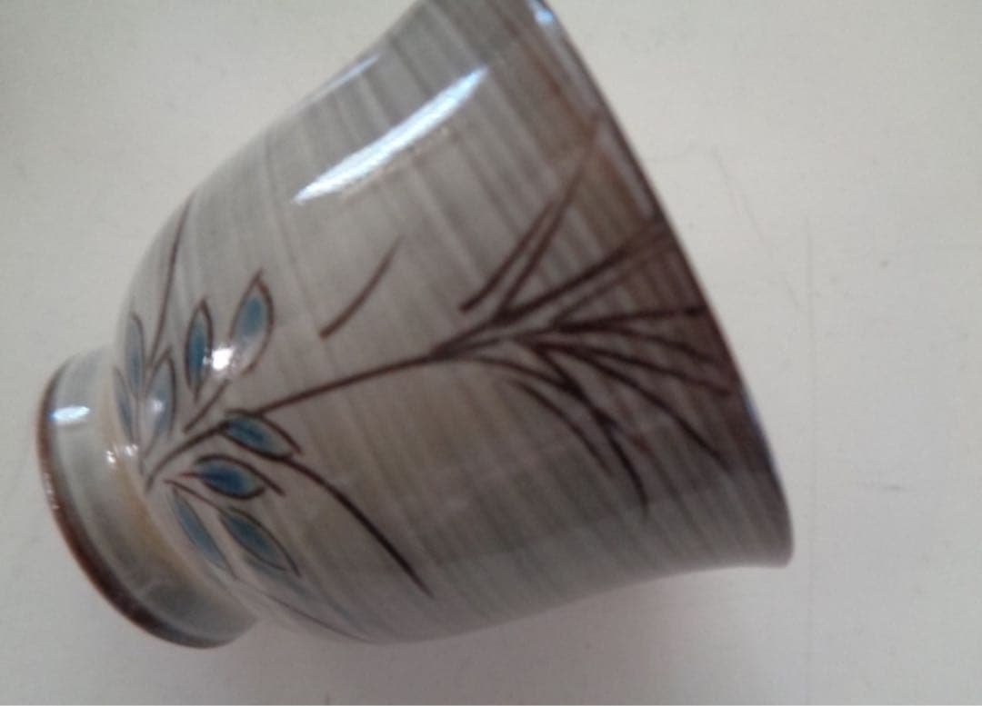 十三代 横石臥牛 現川焼 臥牛窯 ぐい飲み 5客セット 直径約5.5センチ