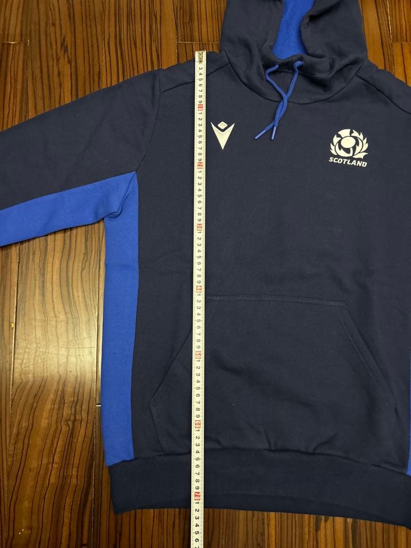 マクロン　ラグビー　スコットランド代表　チームフーディ　海外XL