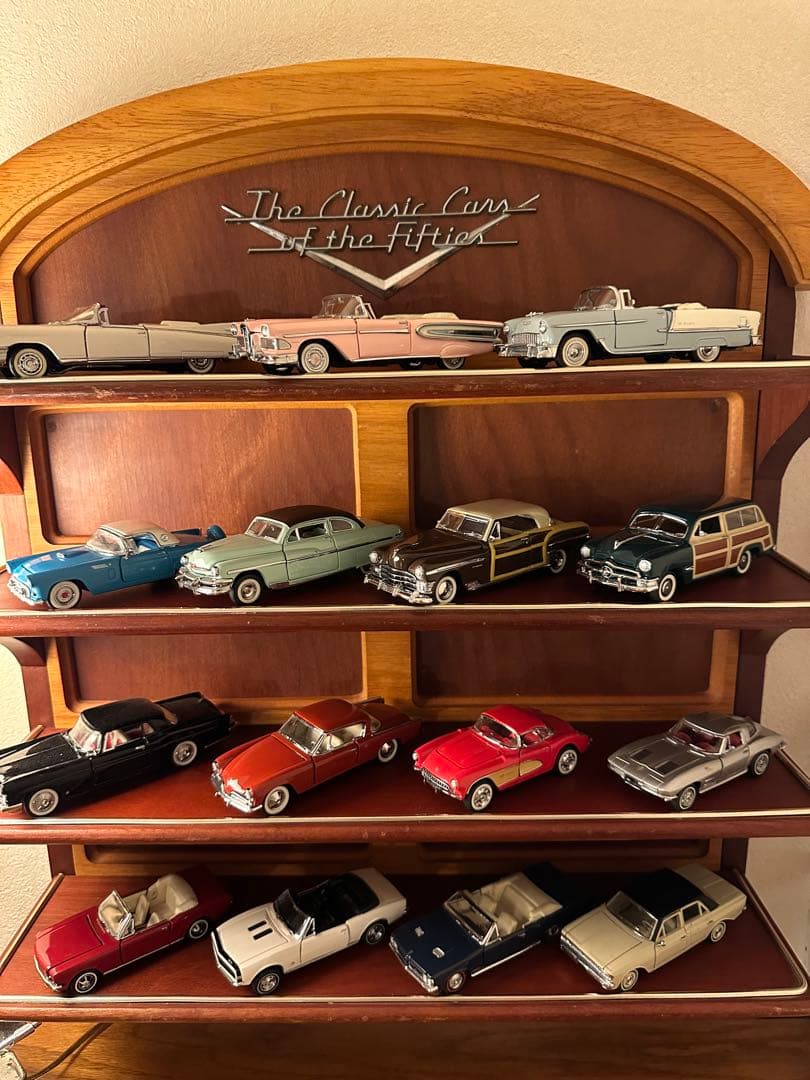 フランクリンミント　1950-60年代　クラシックミニカー コレクション　15台