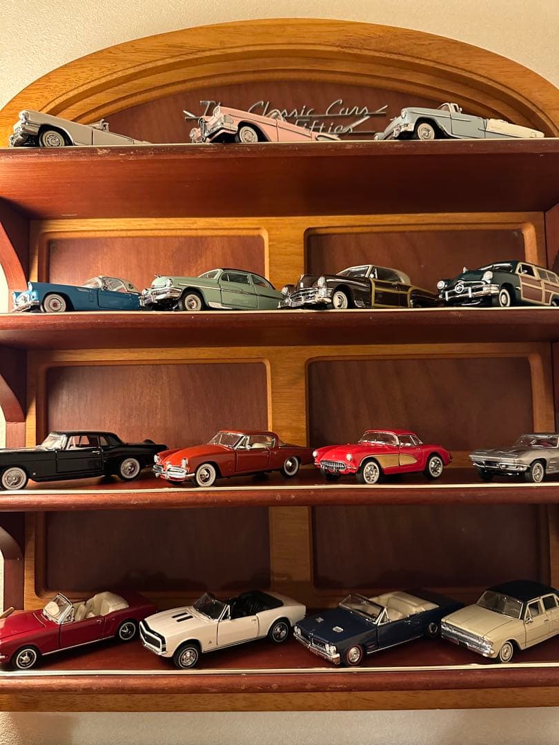 フランクリンミント　1950-60年代　クラシックミニカー コレクション　15台