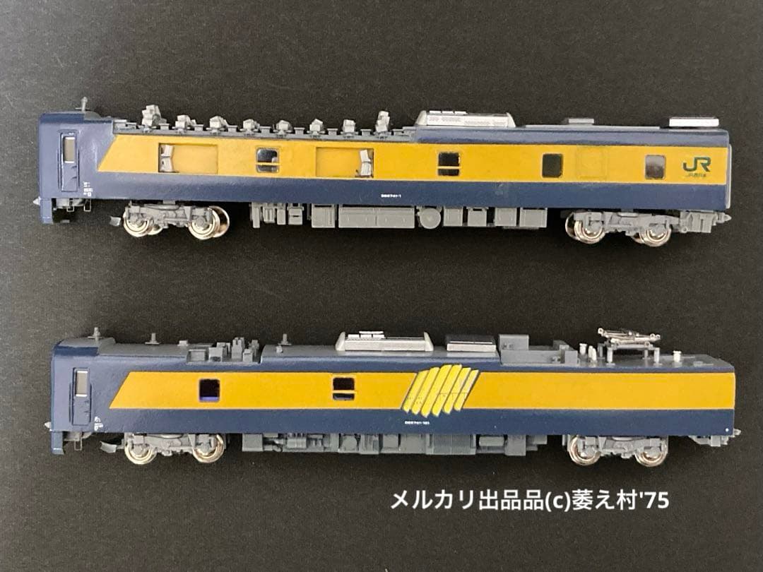 特製加工品　Nゲージ　模型工房パーミルDEC741 動力付き2両セット