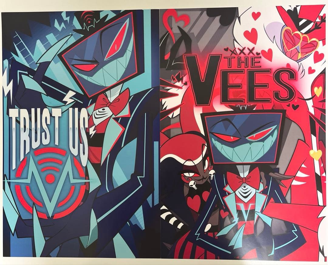 ハズビンホテル　THE Vees TRUST US ポスター