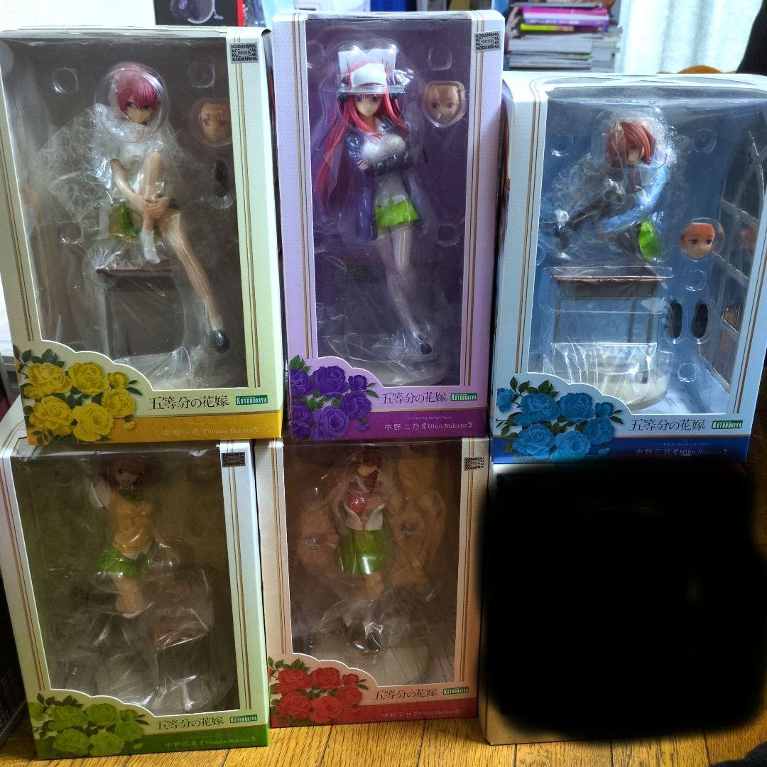 壽屋 コトブキヤ 五等分の花嫁 フィギュア5体セット ※未開封