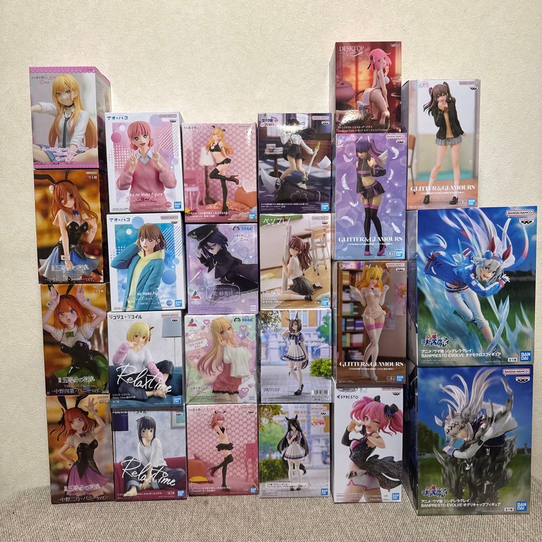 着せ恋 五等分 リコリス ウマ娘 美少女 プライズ フィギュア23点