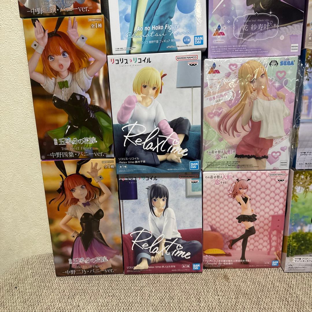 着せ恋 五等分 リコリス ウマ娘 美少女 プライズ フィギュア23点