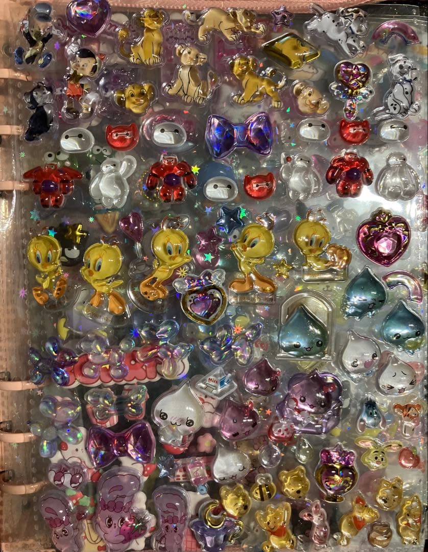 A5 デカシール帳 完成品 おすそ分け