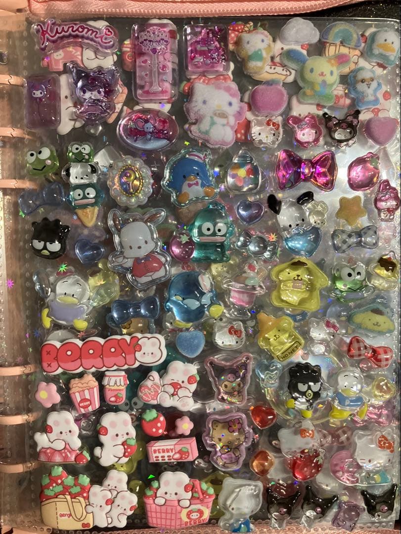 A5 デカシール帳 完成品 おすそ分け