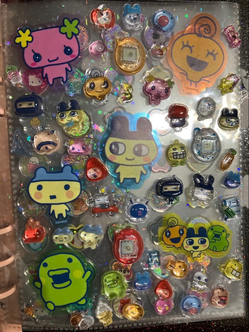 A5 デカシール帳 完成品 おすそ分け