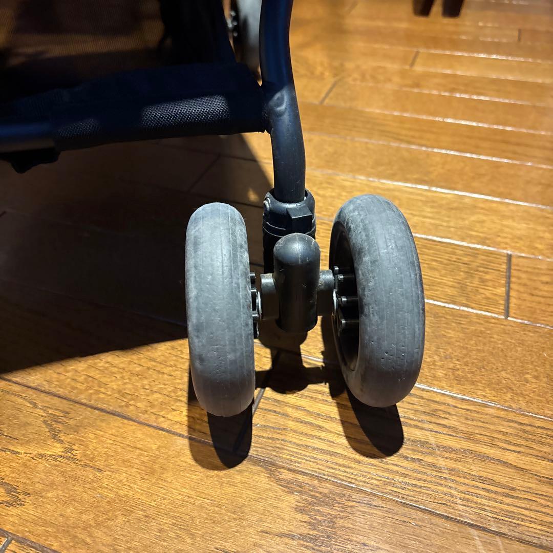 アジリティ　犬用ペットカート 黒 デニム風