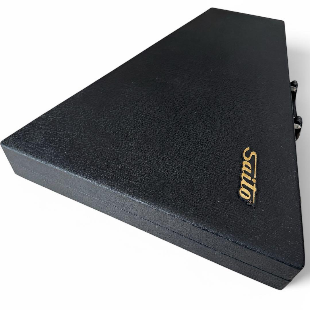 希少　SAITO　グロッケン　鉄琴　32音　ハードケース一体型　マレット付き