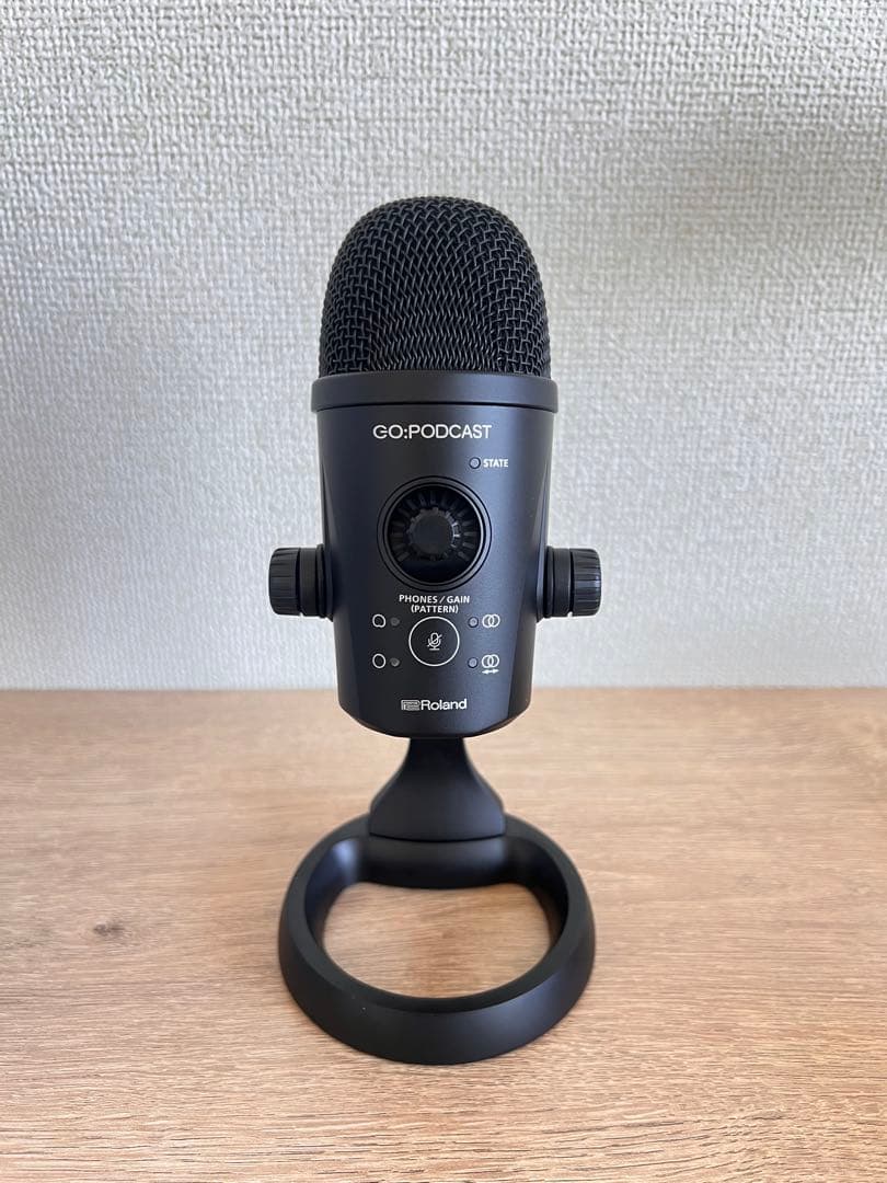 Roland GO-PODCAST マイク　コンデンサーマイク