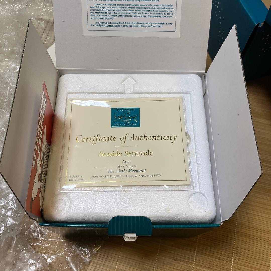 ディズニー WDCC リトルマーメイド 海辺のセレナーデフィギュア 置き物