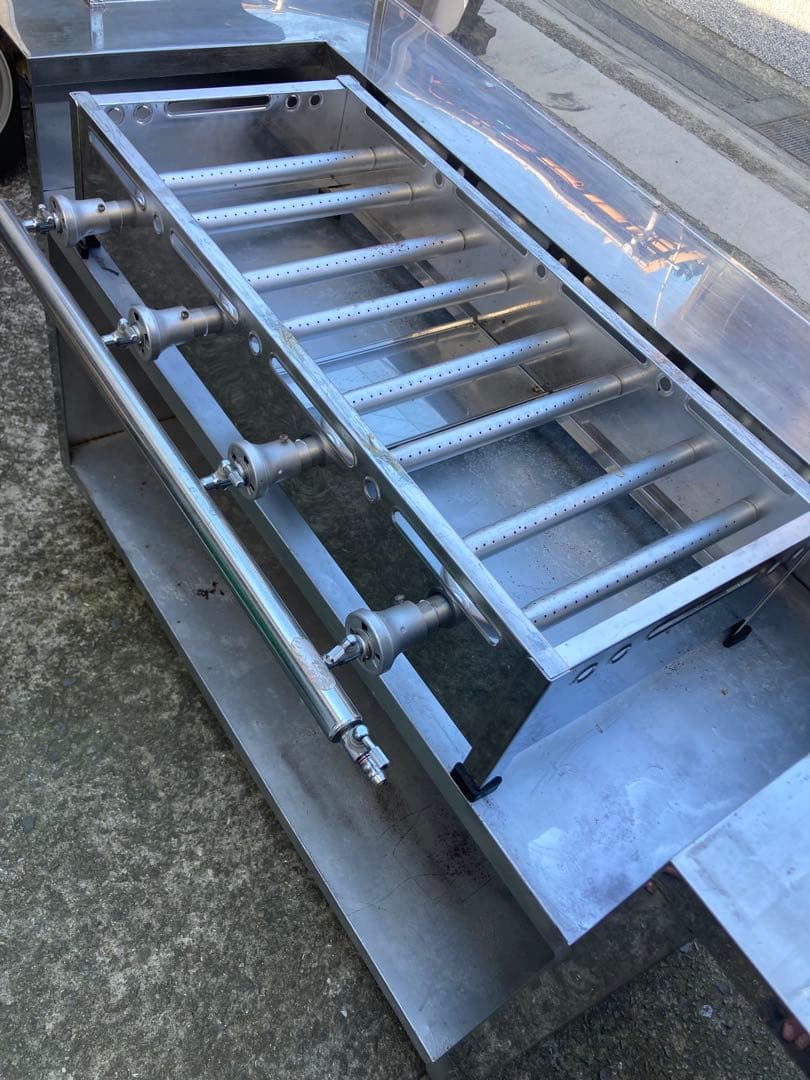 キャスター付き屋台&たこ焼き器　銅板