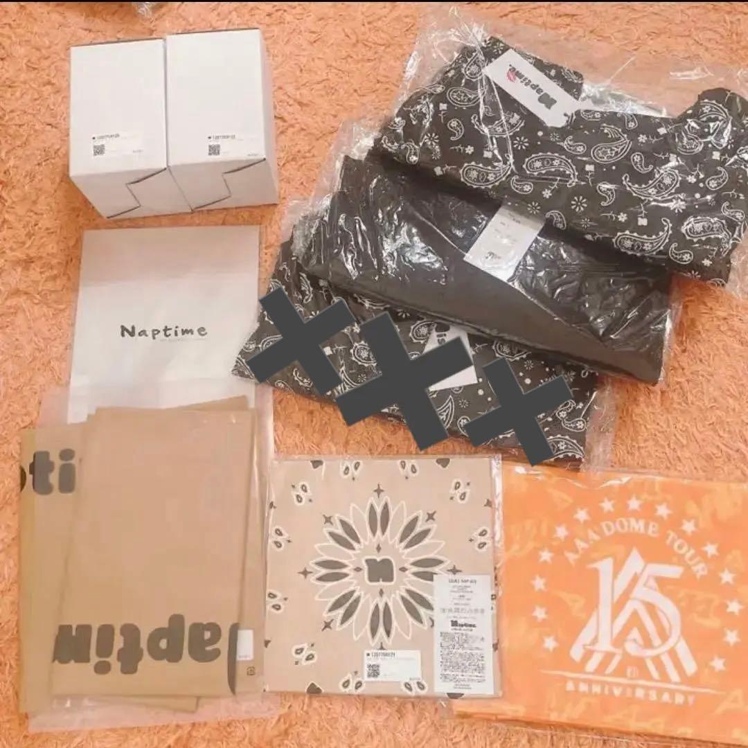 Nissy naptime タンブラー/プルオーバー/スカーフ/マフラータオル