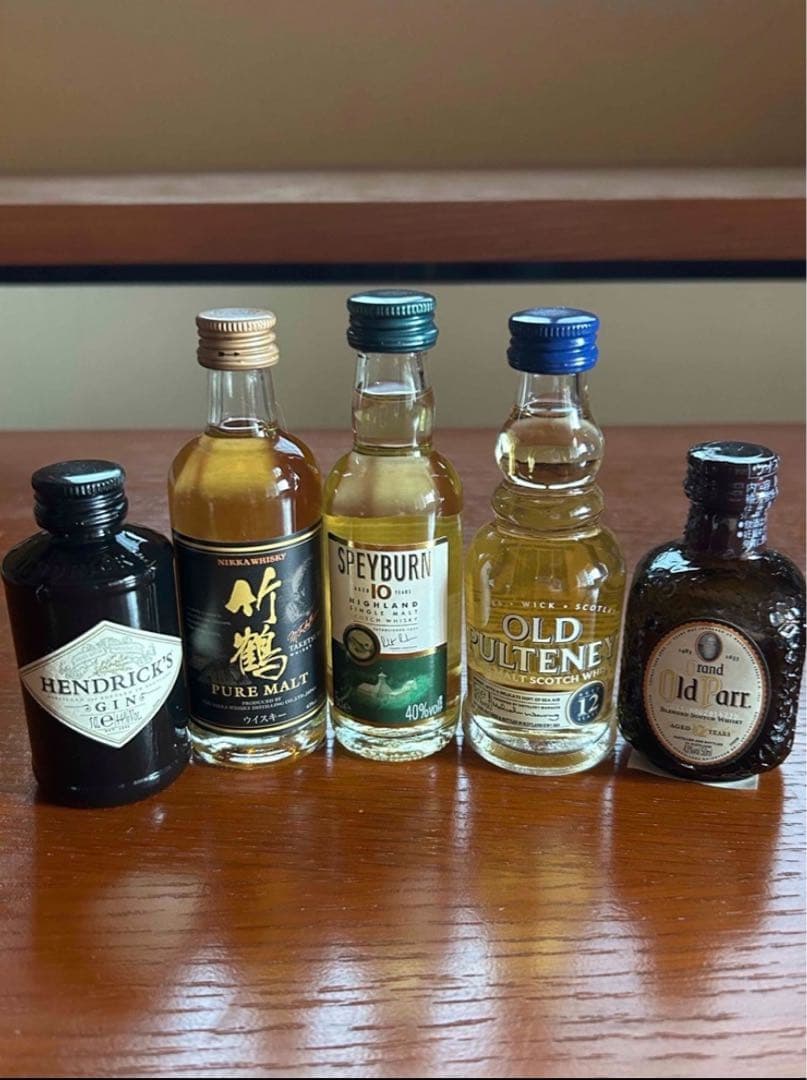 サントリー他　響　山崎　白州　ミニチュアセット