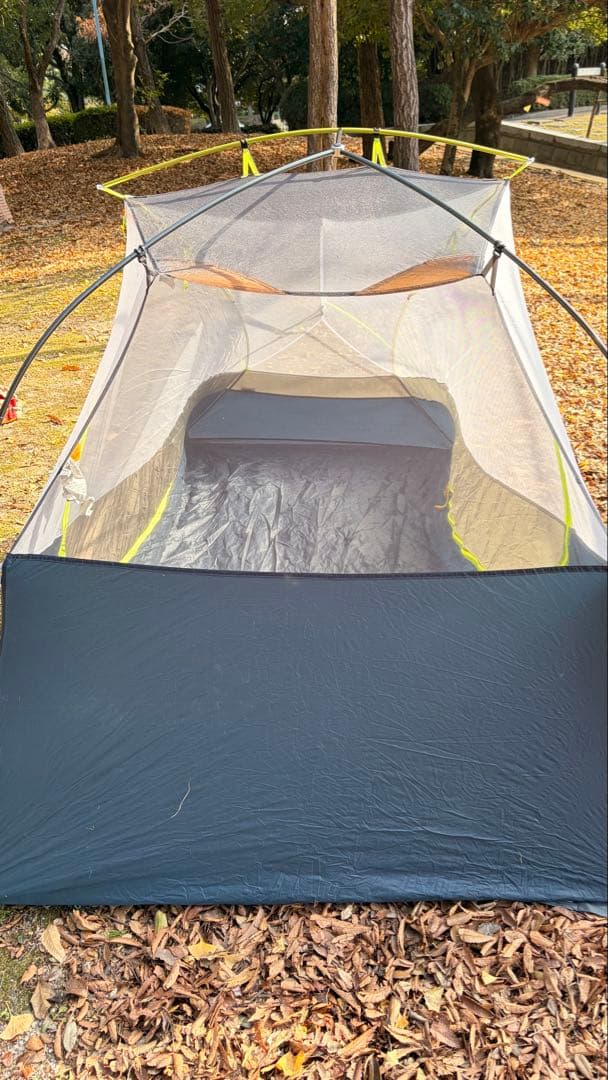 NEMO ドラゴンフライバイクパック2P フットプリント付