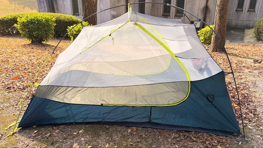 NEMO ドラゴンフライバイクパック2P フットプリント付