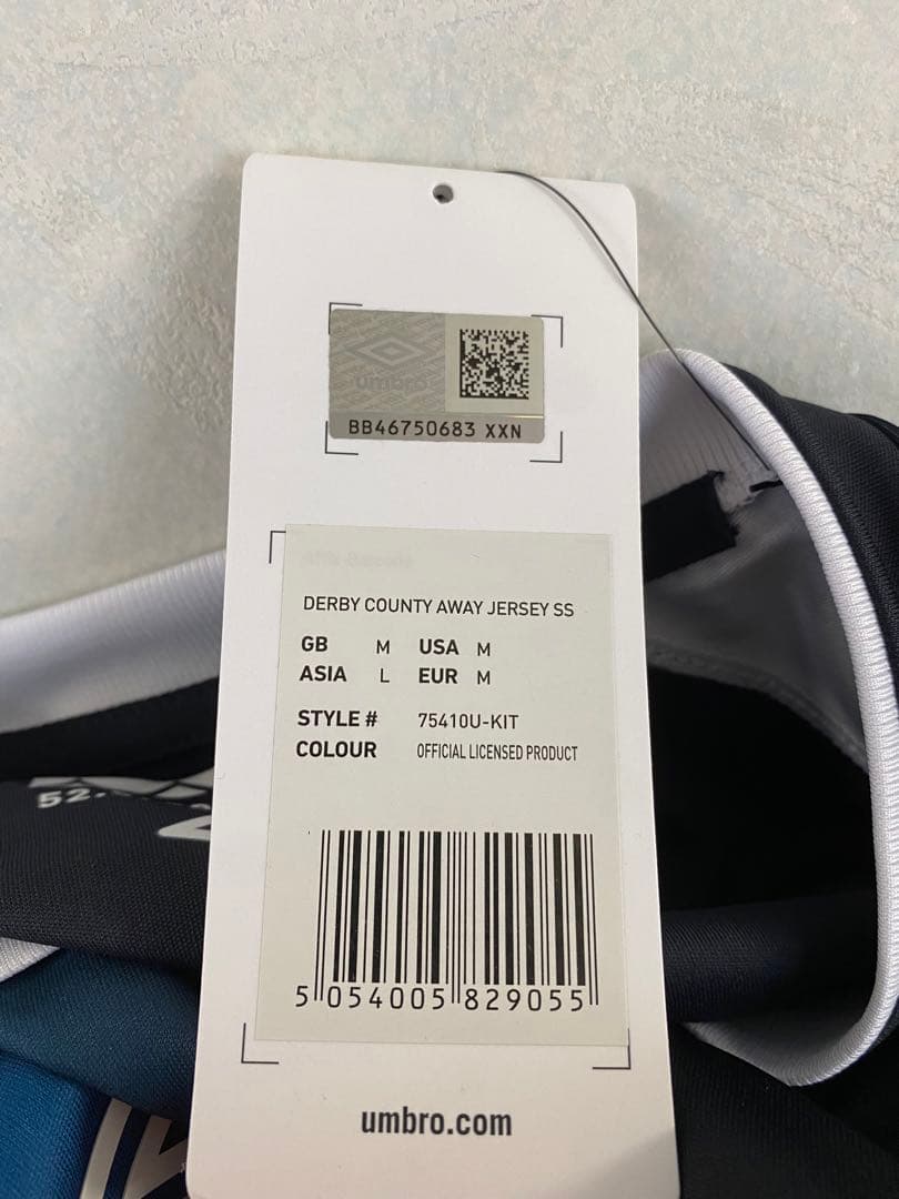 umbro Derby County Football Club ユニフォーム