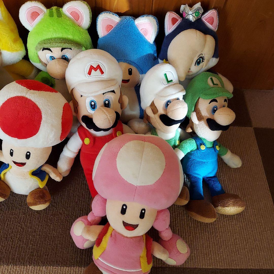 マリオキャラクターぬいぐるみセット 22コセット