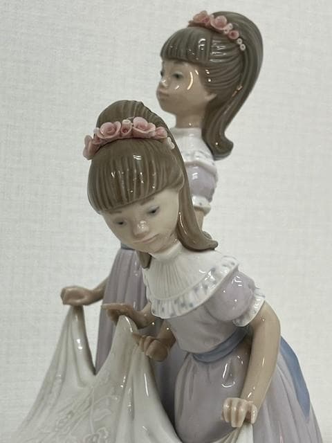 お値下げ《美品》LLADRO リヤドロ 置物 花嫁がやってくる 結婚式ブライダル