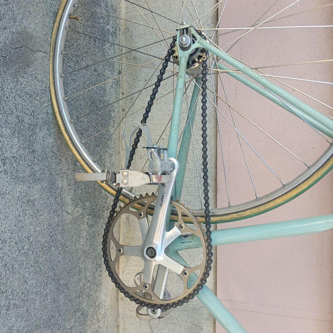 ミントグリーン ピストバイク