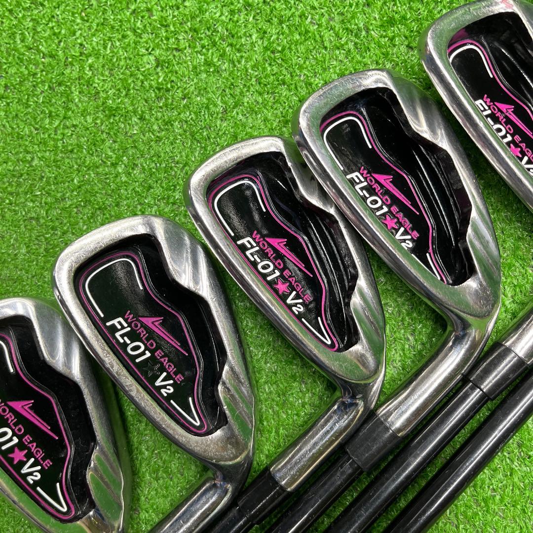 NFG-281 WORLD EAGLE FW.アイアン.パター レディースセット