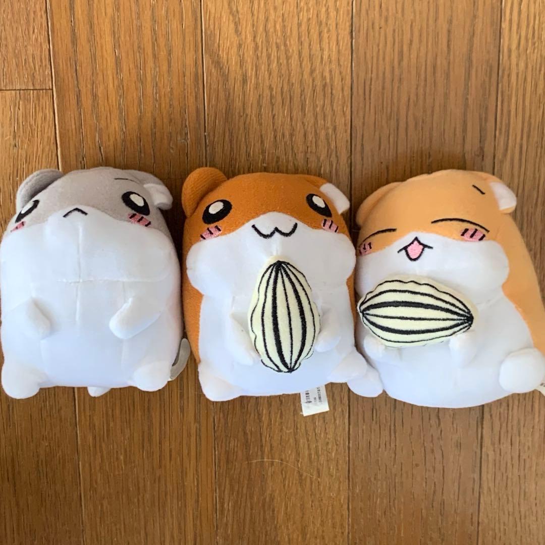 ハムスター倶楽部　人形　3匹