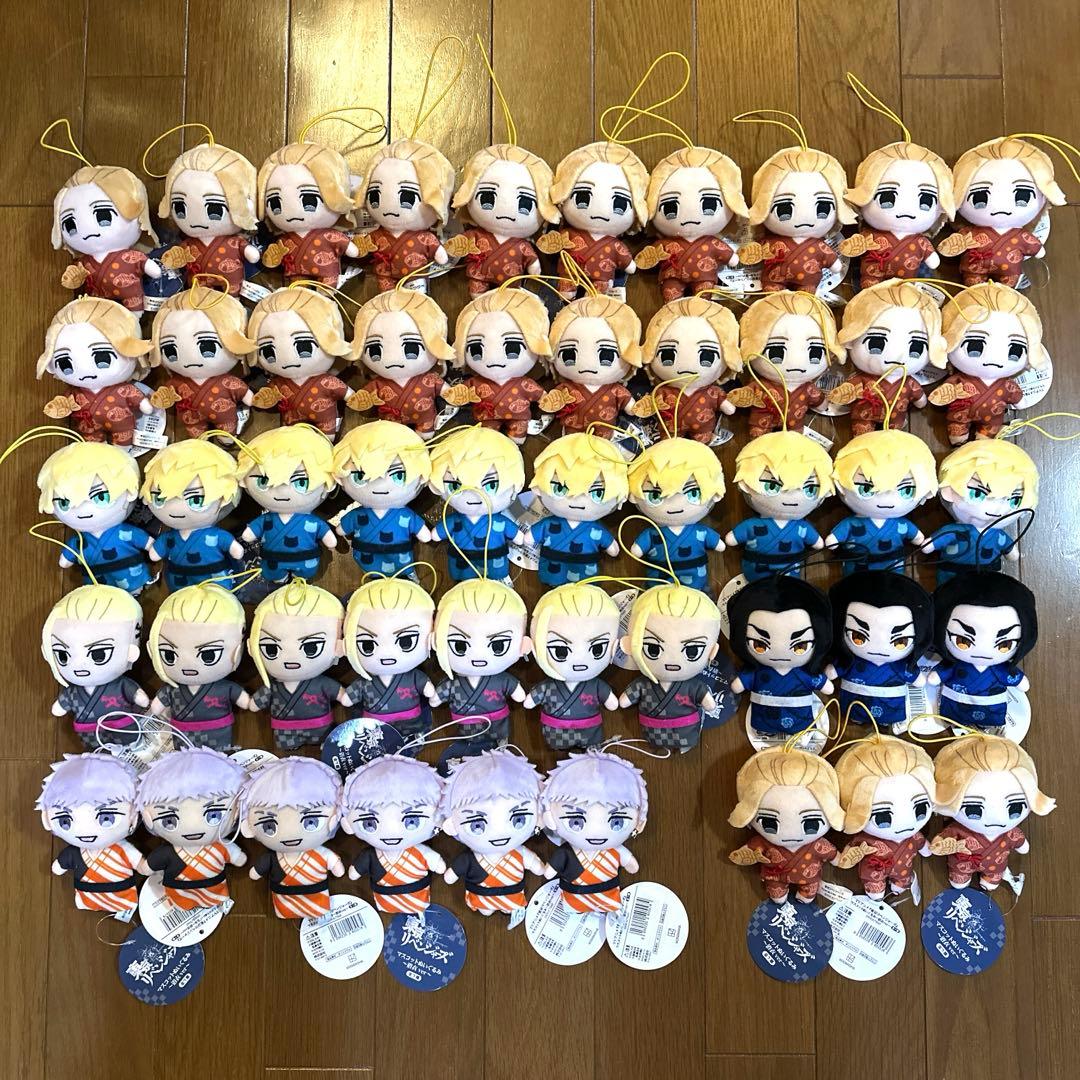 東京リベンジャーズ　マスコットぬいぐるみ　浴衣ver.　 49点