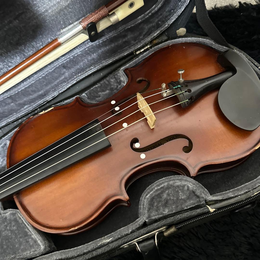 UNIVERSAL VIOLIN 1/4サイズ バイオリン ケース 弓付属