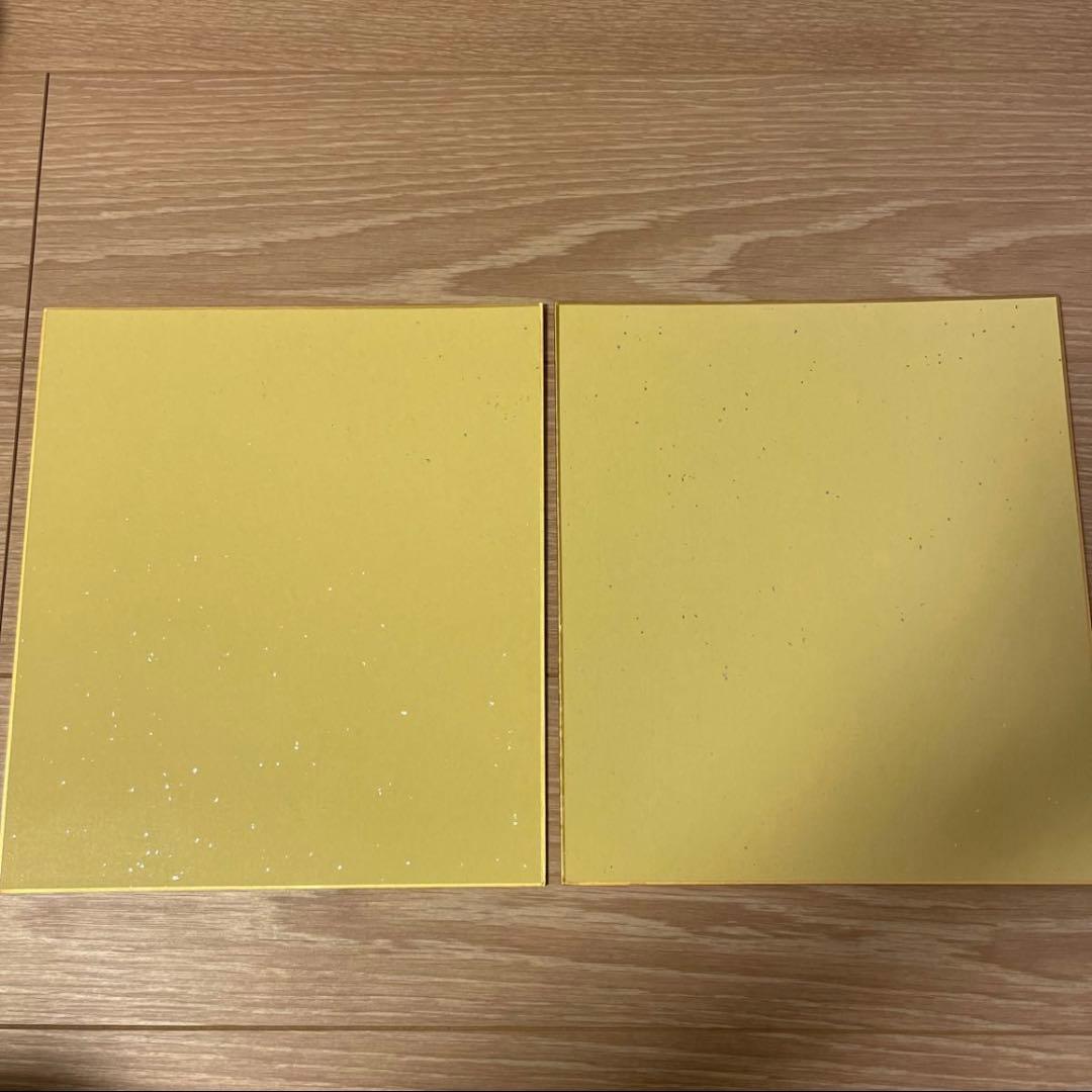 鳥谷敬　サイン色紙　二枚 阪神タイガース