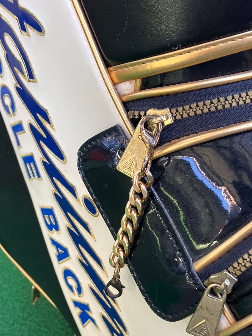 ヨ*ー様 ジャンボ尾崎 追悼◆ J's ジャンボ限定モデル キャディーバッグ 未