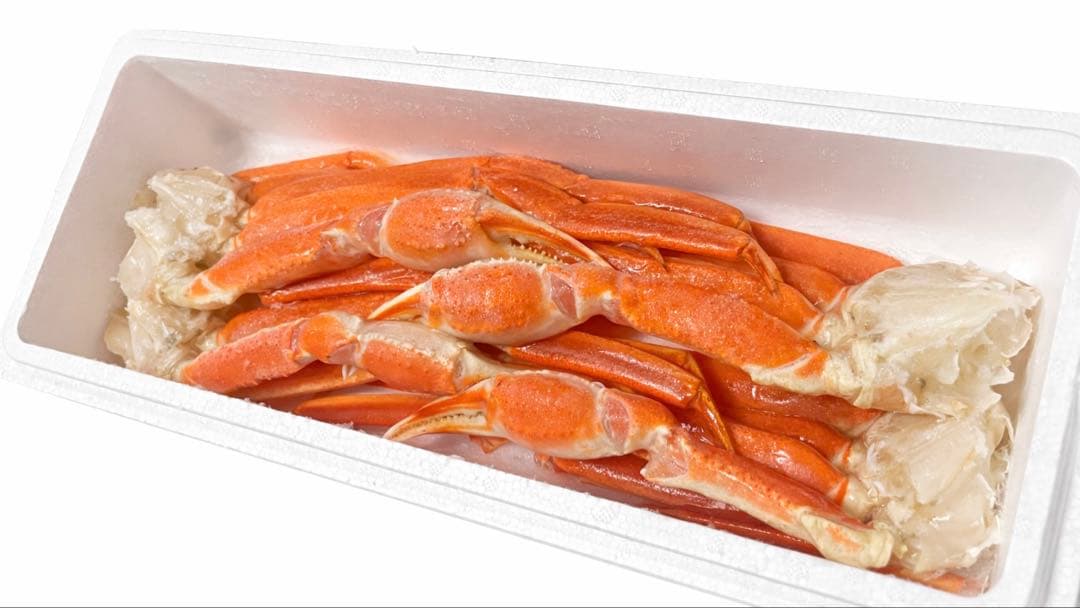 【大満足実入り抜群】本ズワイガニ4キロ！早い者勝ち!味良し！実入り良し！塩気良し