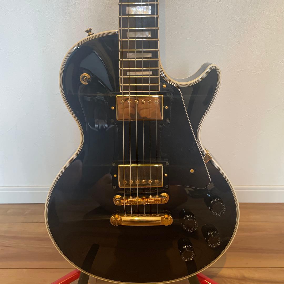 （美品）Fujigen NLC200EMH レスポールカスタム・インレイ綺麗です