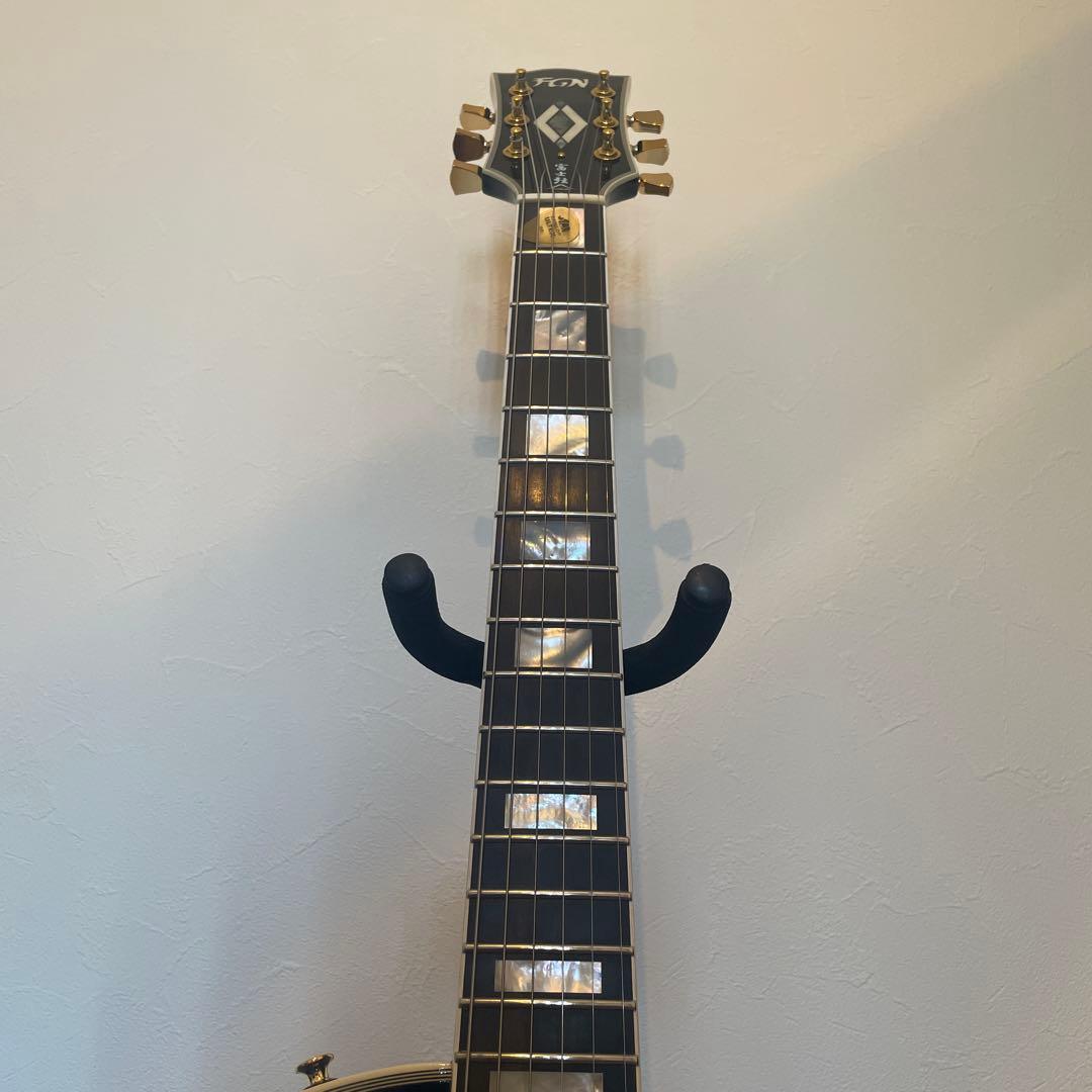 （美品）Fujigen NLC200EMH レスポールカスタム・インレイ綺麗です