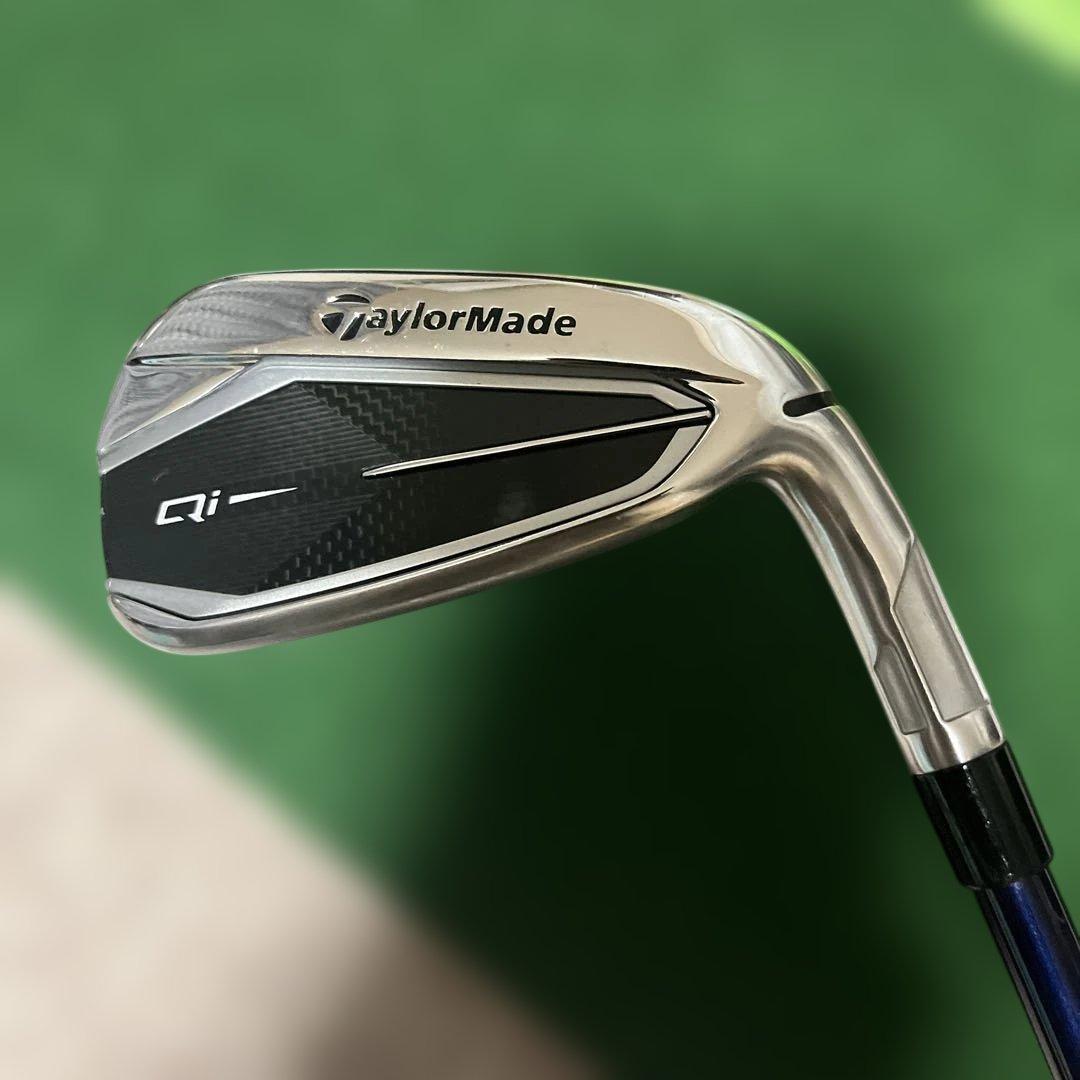 テーラーメイド Qiアイアン 7番アイアン 純正カーボンシャフト フレックスR