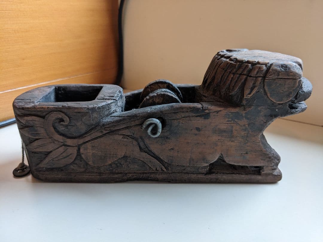 骨董　かわいい犬の墨壺