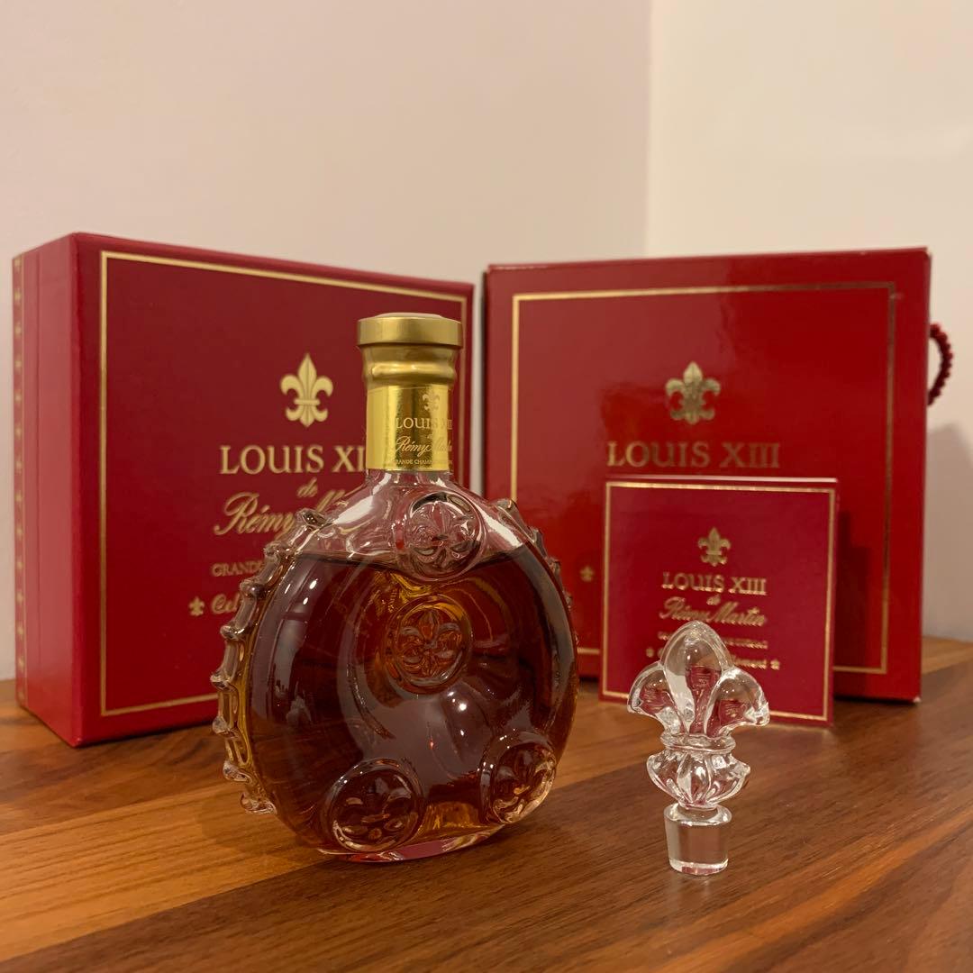 ⚜️贅沢品⚜️ルイ13世⚜️レミーマルタン⚜️バカラ⚜️ミニボトル⚜️化粧箱⚜️入手困難⚜️即決